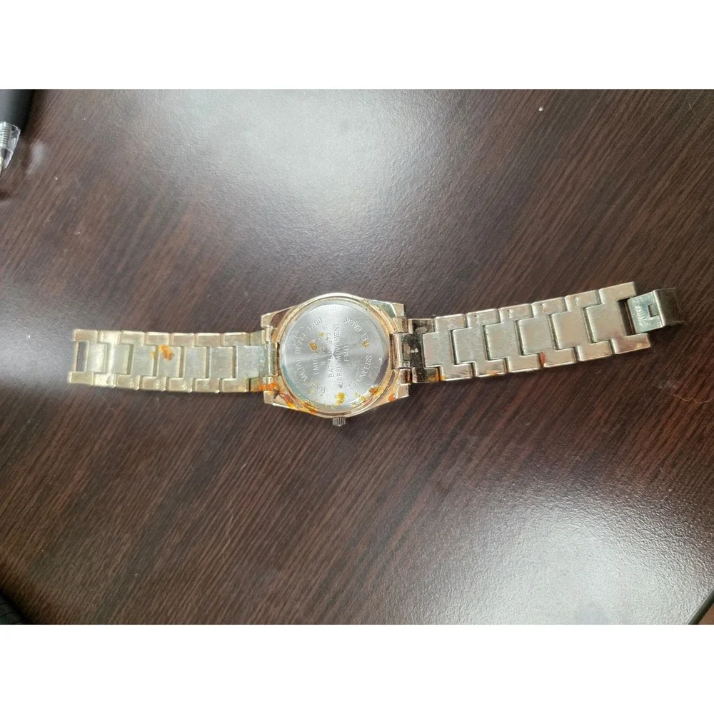 FMD Rose Gold Tone Crystal‎ Bezel Watch Japan Movement FMDAL441 1708